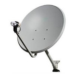 Antena 60cm Ku Chapa Com Lnb Quadruplo Universal 