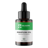 Podofilina 25% 5ml - Tratamento E Remoção De Verrugas E Hpv