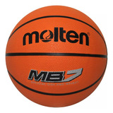 Balon Baloncesto Molten Profesional Mb7 Naranja #7 Caucho