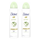 Kit X 2 Dove Go Fresh 72h 150ml