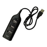 Carregador Adaptador Usb 4 Portas Hub Extensor Ampliador Usb