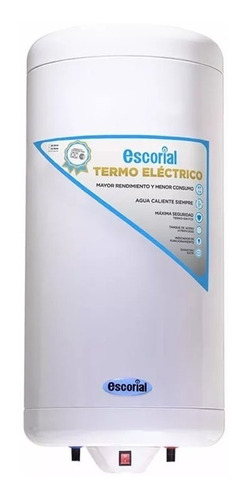 Termotanque Escorial Electrico 90 Litros Carga Inferior 