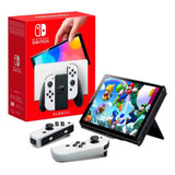 Nintendo Switch Oled 64gb Blanca + 2 Juegos Físicos