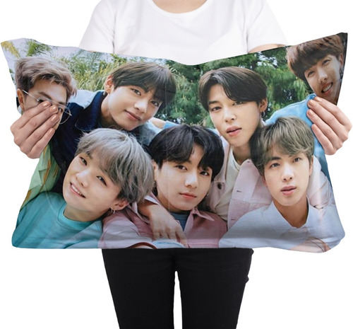 Cojin Almohada Bts Grupo K Pop Integrantes Diseño Unico 