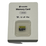 Cartão Micro Sdxc Insta 360 128gb Camera One X2 X3 One R Rs