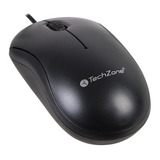 Mouse Óptico Techzone Tzmou01 De Hasta 800dpi, Usb. Color