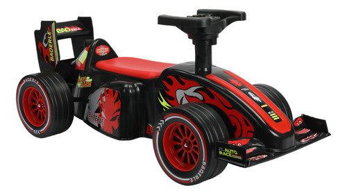 Carrinho Infantil  Menino Menina Rolimã Volante Kart Preto