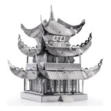 3d Metal - Mini Puzzle Armable Diseño Torre Yue Yang