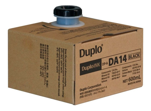 Tinta Duplo Dp-a Da 14 Color Negro