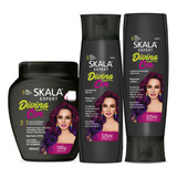 Shampoo,condicionador E Creme 2em1 Skala Divina Cor