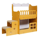 Cueva Para Mascotas, Tabla Para Rascar, Escaleras, Papel ,