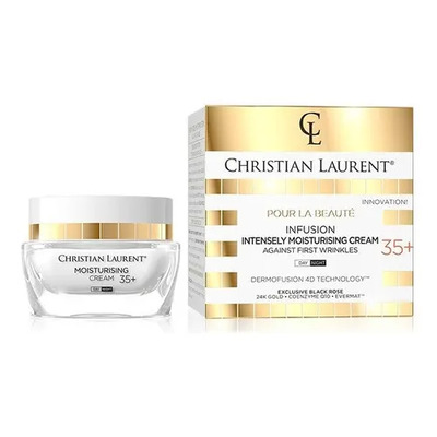Crema Facial Christian Laurent Infusion 35+ Antiarrugas con Oro 24K 50ml | Meses sin interés