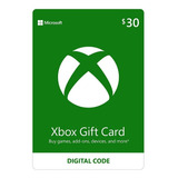 Tarjeta Xbox Gift Card - 30 Usd - Solo Cuenta Eeuu 