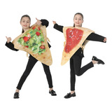 Disfraz Infantil De 2 Piezas De Pizza Barata Con Rebanadas D
