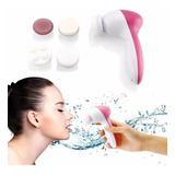 5 In 1 Beauty Care Brush Massager Scrubberel Cepillo Facial