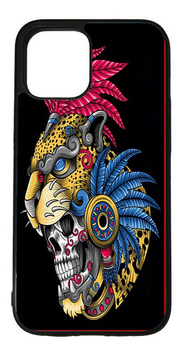 Funda Para iPhone Calavera Guerrero Jaguar Env