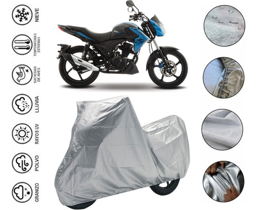 Forro Impermeable Moto Para Italika Linea Z 125z