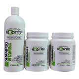 Kit Shampoo Vitamina  + Vitamina E Keratina Labonté 2pzs