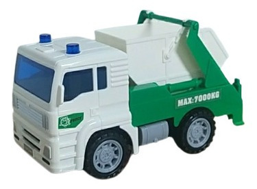 Caminhão Brinquedo Infantil Lixo Reciclagem 22cm Bbr Toys