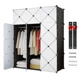 Multi Closet Ropa Organizador De Armario Plástico Con Puerta