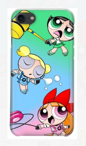 Funda Celular Chicas Super Poderosas Nick Caricatura Retro