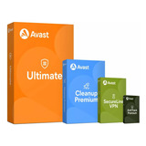 Antivirus Avast Ultimate - 2 Equipos 3 Años