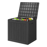 Caja De Almacenamiento Exterior De 31 Galones, Impermeable, 