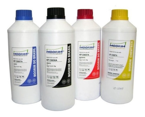 Tinta Moorim P/ Epson L120 L3150 L4150 L4160 L6161 4 X 250ml