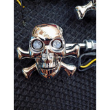 Direccionales De Calavera Para Moto Chopper Nuevas 