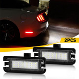 For 2015-2021 Ford Mustang White Led License Plate Light Aab