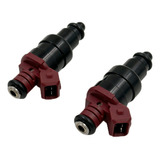 2x Inyector Gasolina Derby Jetta 1.8l Rojo Bac906031 Nuevo