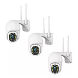 Pack X3 Camara Ip Wifi Exterior 1080p Inalambrica Hd