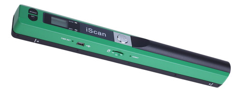 Escáner Portátil Para Fotos De A4 300/600 / 900dpi Verde