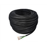 Cable Cca Uso Rudo Konect 3x12 Negro 100 M