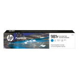 Cartucho Hp 981y Cyan Original L0r13a Hp Pagewide 586 556