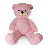 Oso De Peluche Gigante Rosa 1,3 Grande Suave Regalo Original