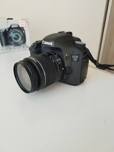  Canon Eos 7d Dslr Color  Negro Digital 18 Mega-pixeles