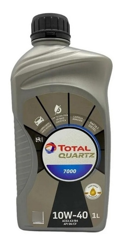 Aceite Total Quartz 7000 X 1lt - Semisintetico