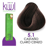 Tinte Kuul Profesional Tono K5.1 Castaño Claro Cenizo 90 Ml 