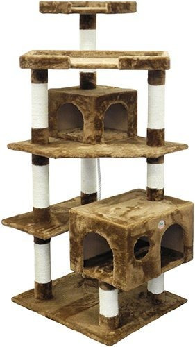 Árbol Rascador Cama Gato Go Pet Club F2021