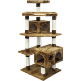 Árbol Rascador Cama Gato Go Pet Club F2021