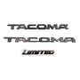 Emblema Limited Color Negro Para Toyota Tacoma  Chevrolet Colorado
