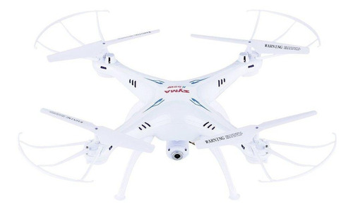 Drone Syma X5sw Com Câmera Hd White 2.4ghz 1 Bateria