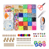 Kit De Manualidades Para Hacer Collares Y Pulseras De Arcill