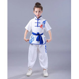 Camisa De Wushu Uniform Para Niños, Camisa De Kung-fu, Traje