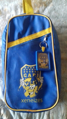 Bolso Botinero De Boca Juniors