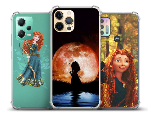 Capa Capinha Case Princesa Merida Pers. Para Samsung