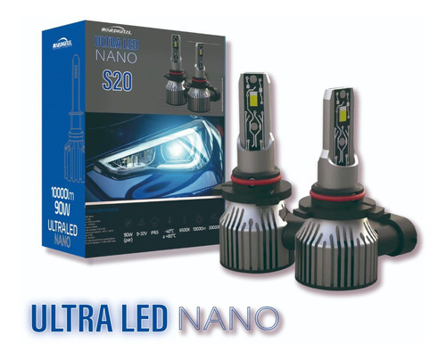 Kit Lampada Led Automotiva H1/h3/h4/h7/h11/hb3/hb4/h27 Xenon