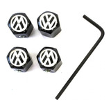 Set Tapones Aire Llanta, Anti Robo, Vw, Vento, Jetta, Golf, 