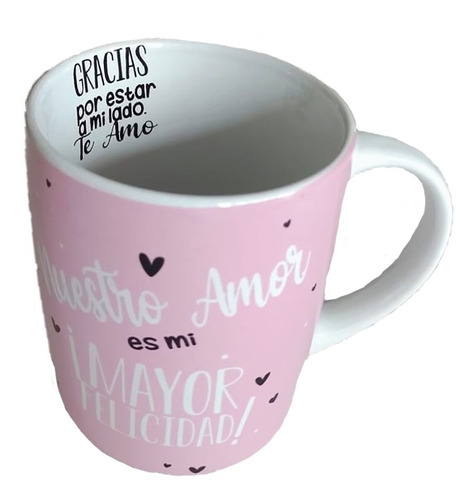 Nico Taza Mug Porcelana - Mensajes De Amor Y Amistad